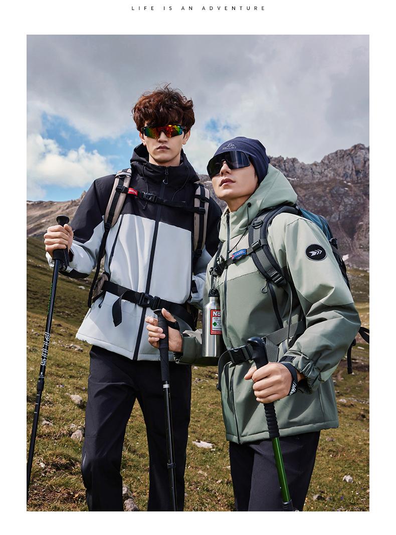 Sportswear and casual down jacket 90 down for men and women, warm, light and thin outdoor sportswear for spring and autumn, fashionable and casual outerwear Item Picture