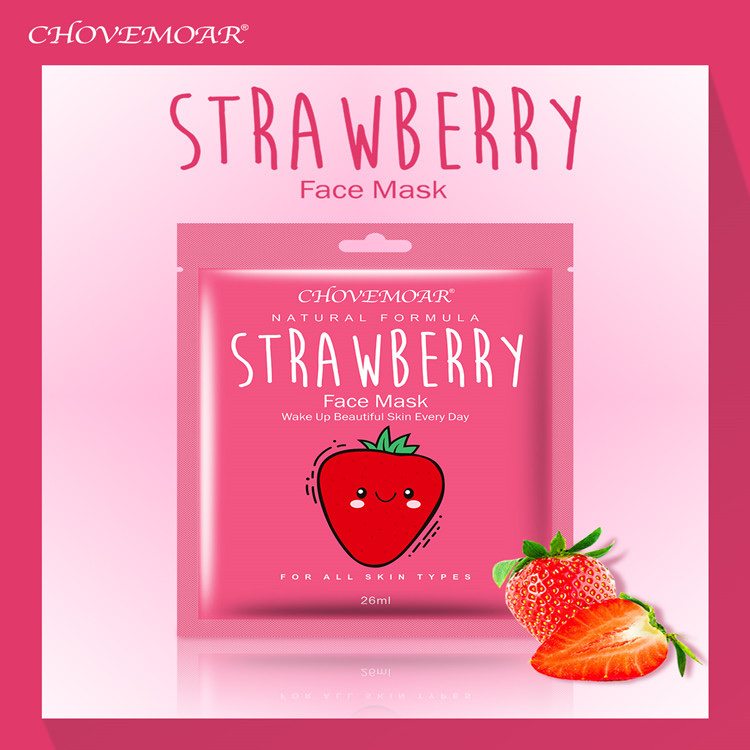 CHOVEMOAR Cartoon Cute Hydrating MASK Brightening Antioxidant Mask detail image 5
