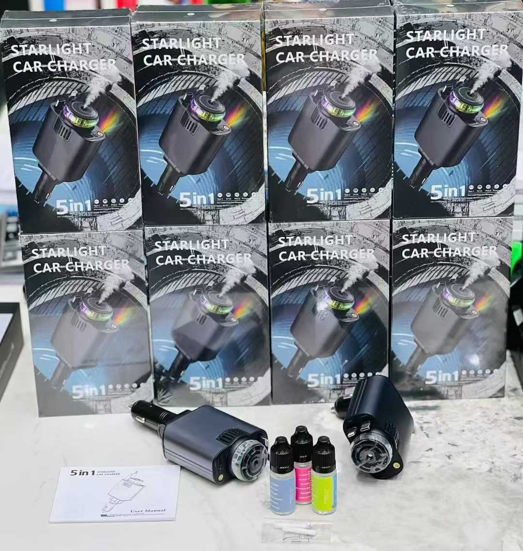 D1 Aromatherapy Tape Car Charger, multi-functional D1 car charger. Vehicle-mounted charging head