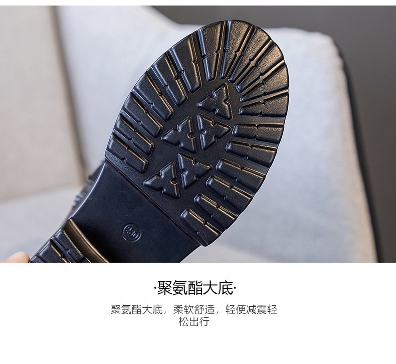 2026春新款牛仔布内增高透气凉靴鱼嘴短靴凉鞋女破洞厚底潮鞋详情图10