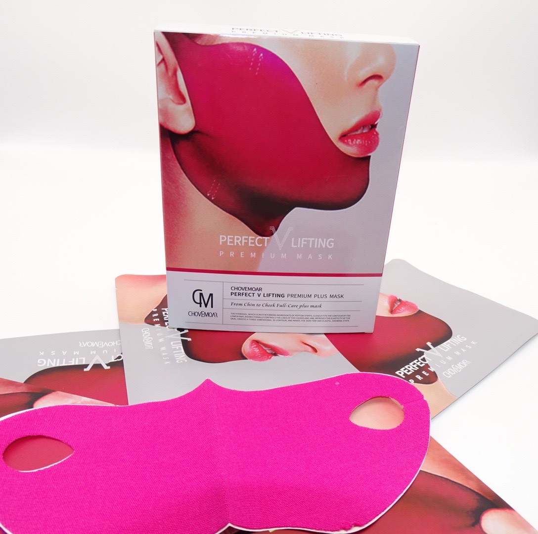 CHOVEMOAR Chin Patch, V-shaped patch, Lifting patch, Sleeping mask, lifting and shaping double chin details Picture