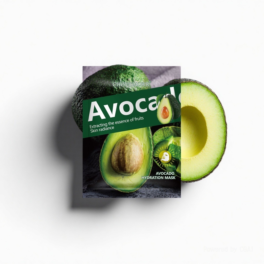 CHOVEMOAR初默水果补水面膜保湿净润嫩肤单片装VC贴片面膜产品图