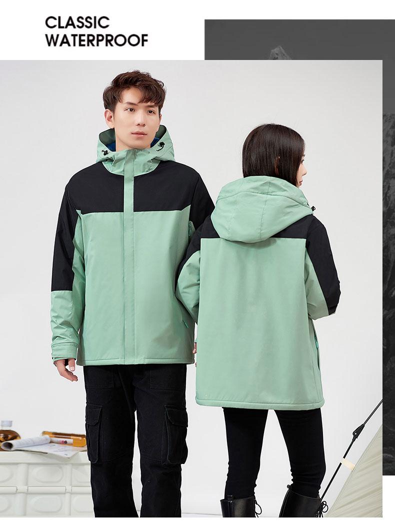 Sports outdoor windproof super soft one-piece thickened down jacket, men's hooded waterproof jacket, outdoor clothing customization, wear-resistant and cold-proof pants detail image 18