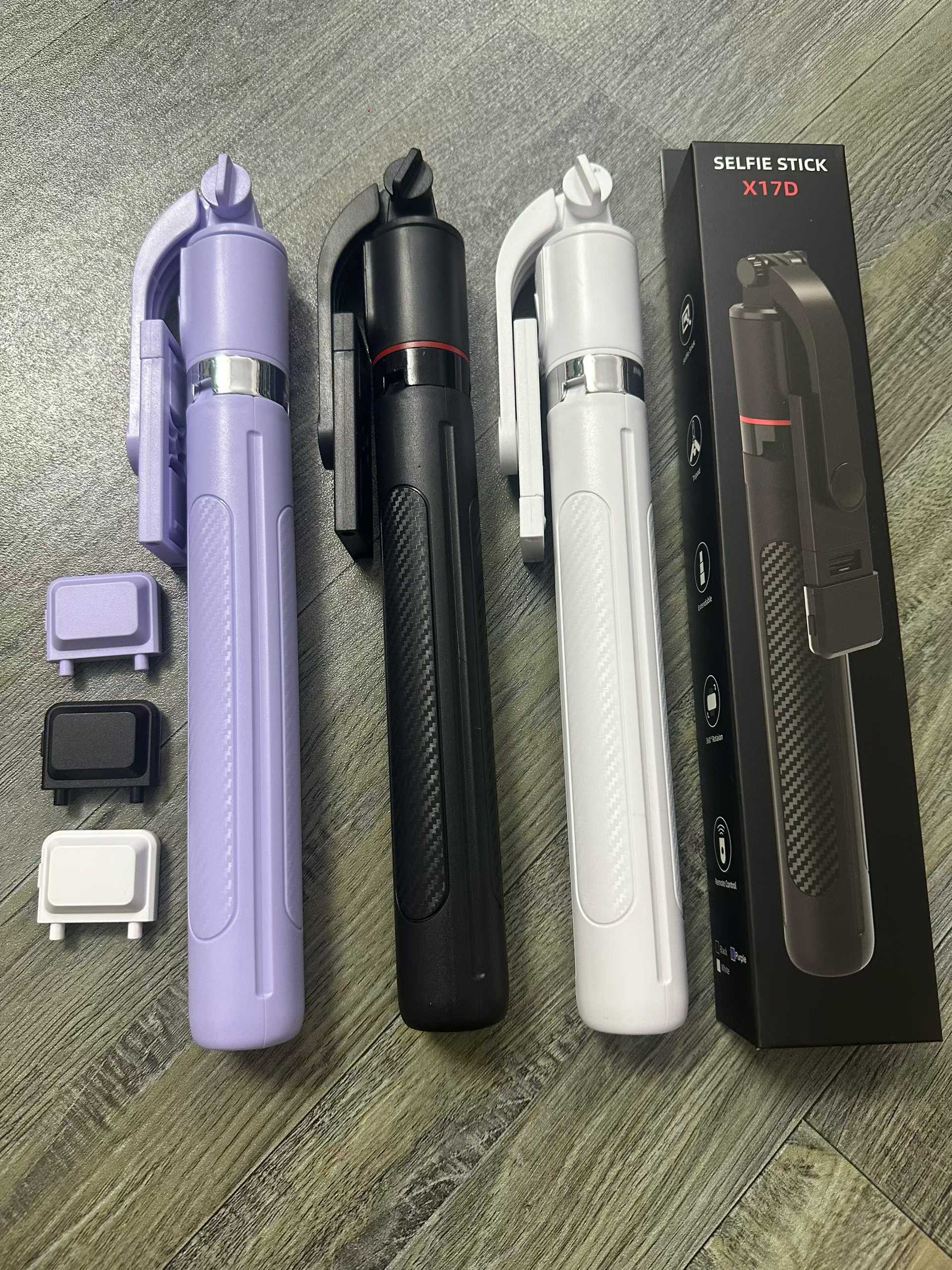 X17D Live streaming selfie stick Tripod phone stand Selfie stick anti-shake retractable