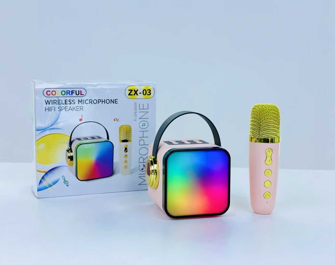 ZX-03 新款蓝牙K歌音响一体无线麦克风家用.详情图7