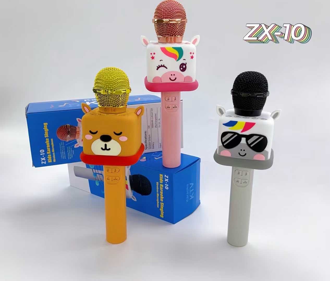 ميكروفون جديد من طراز ZX-10 يحمل أغنية K لاسلكية. details Picture