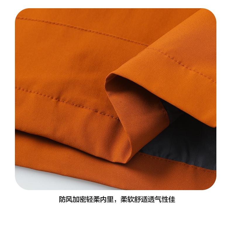 Sports outdoor windbreaker, men's anti-static thin hooded waterproof jacket, casual hiking pants, custom-made outdoor clothing detail image 12