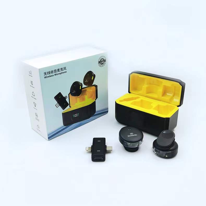 Wireless microphone, noise-reducing microphone for live streaming. detail image 3