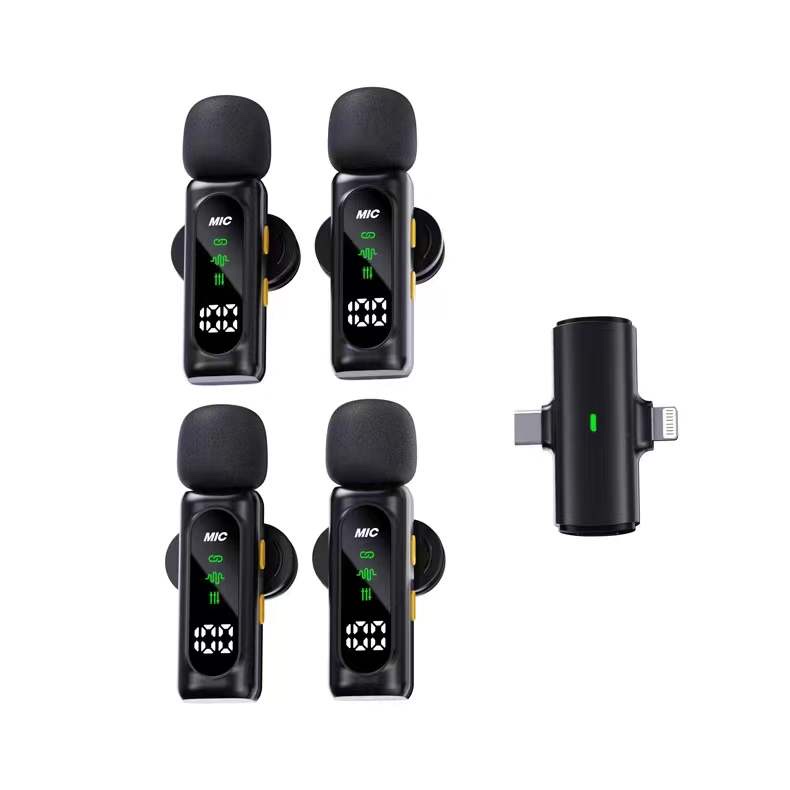T90 microphone, wireless Bluetooth, small microphone, long battery life, live streaming shooting, smart one-to-four detail image 4