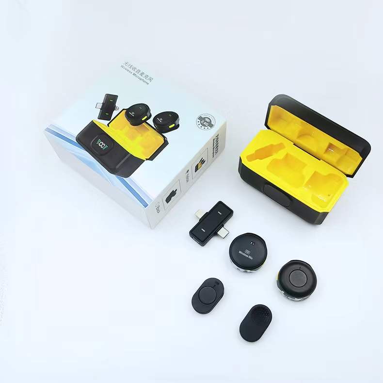 Wireless microphone, noise-reducing microphone for live streaming. Item Picture