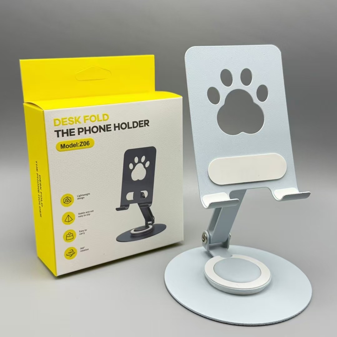 The 226 new model mobile phone stand desktop multi-functional mobile phone stand is compatible with the mobile phone support stand and can rotate 36 degrees Specification image