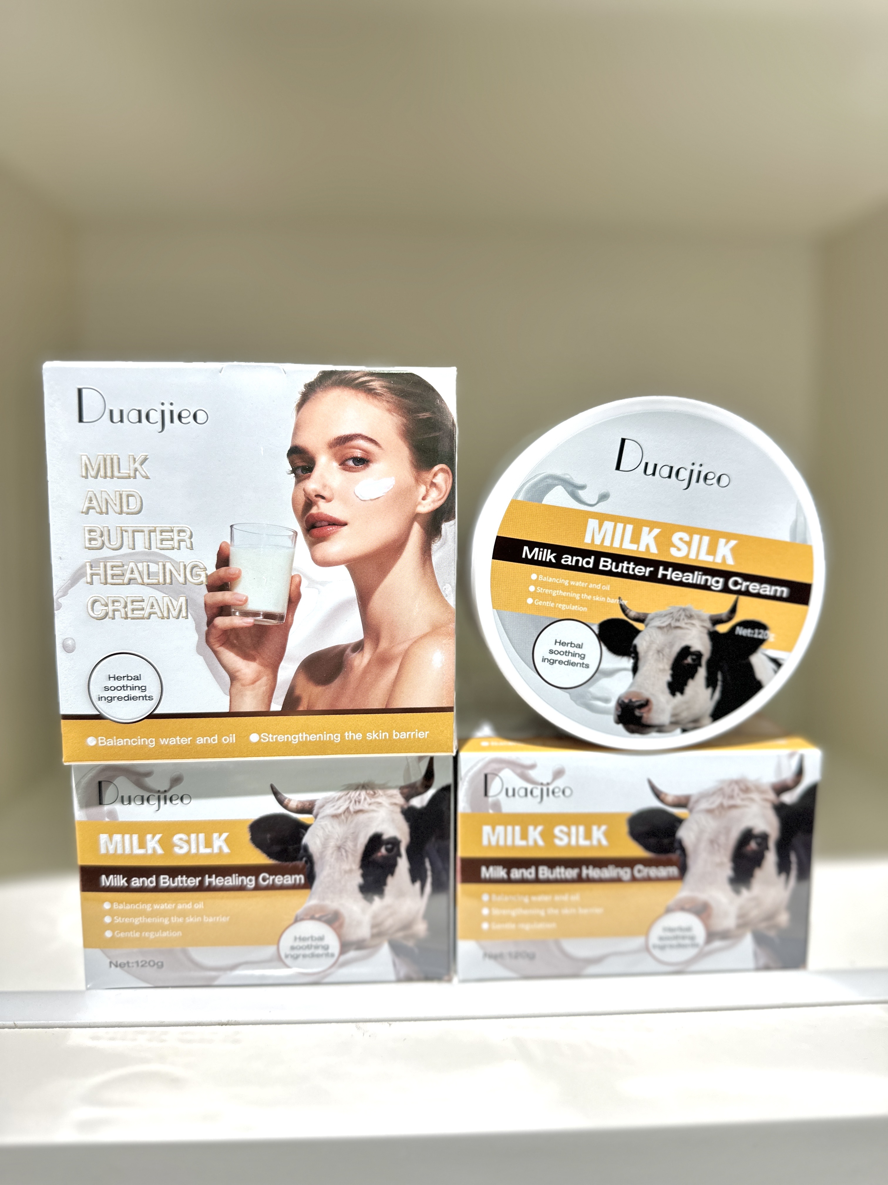 DUACJIEO Milk Highlighter Cream Turmeric Revitalizing Cream Deep Moisturizing Nourishing Cream Brightening and Whitening Cream