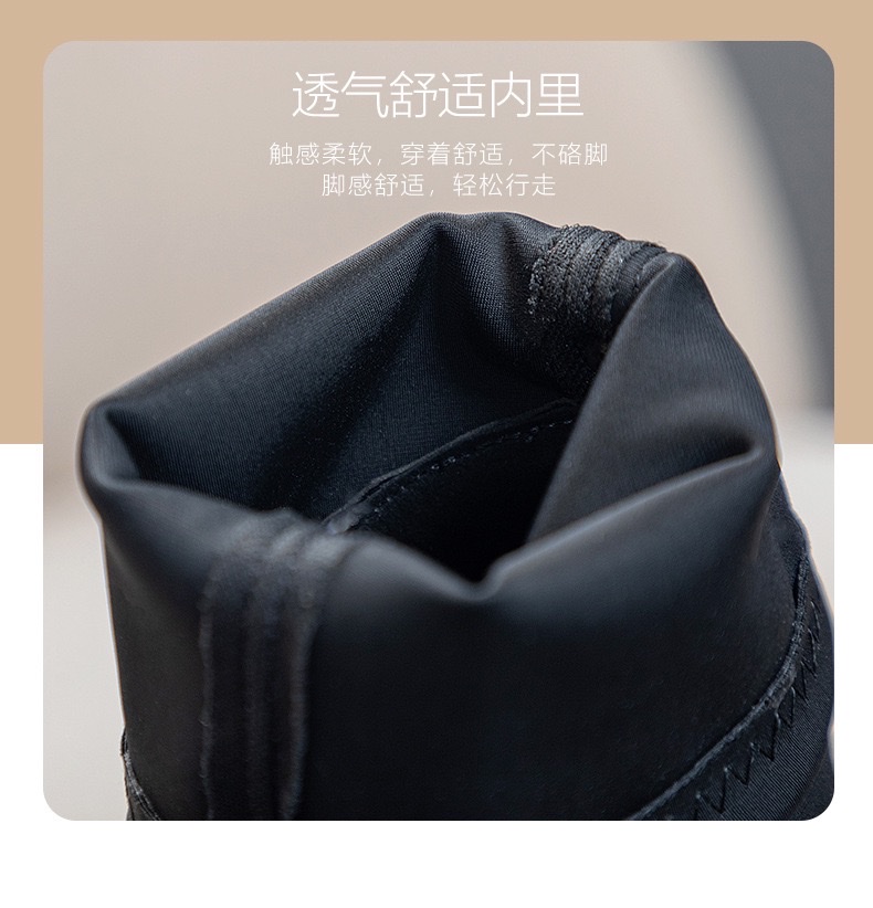 2026夏新款鱼嘴凉鞋女弹力靴套筒厚底矮靴一脚蹬时尚凉靴百搭详情图7