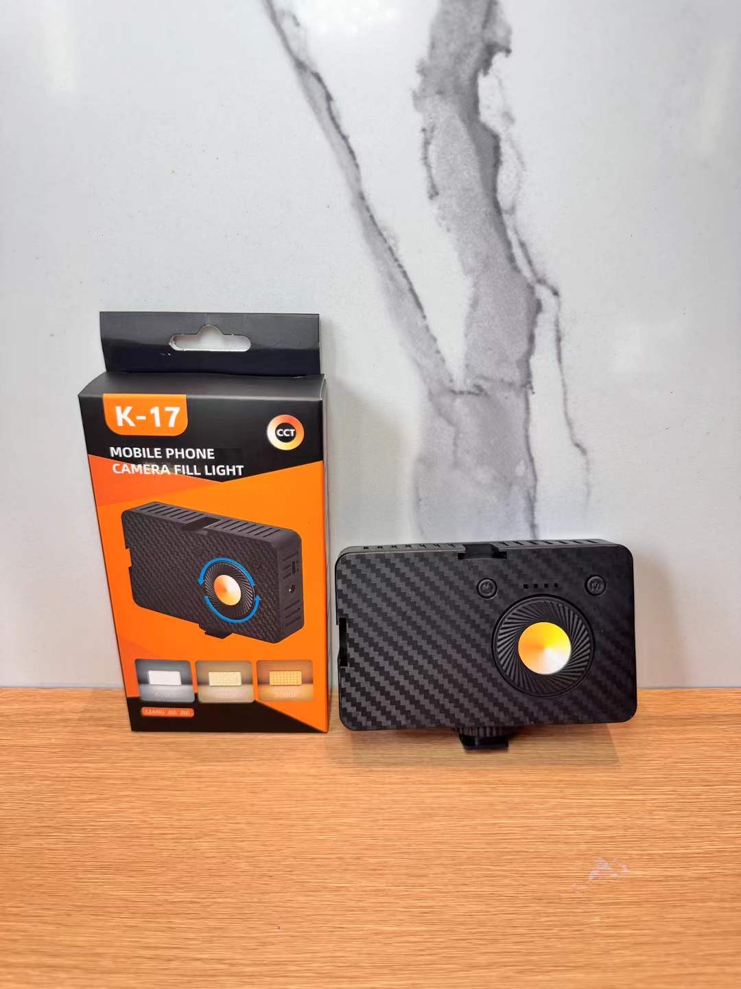 K-17 Three-color clip fill light. details Picture