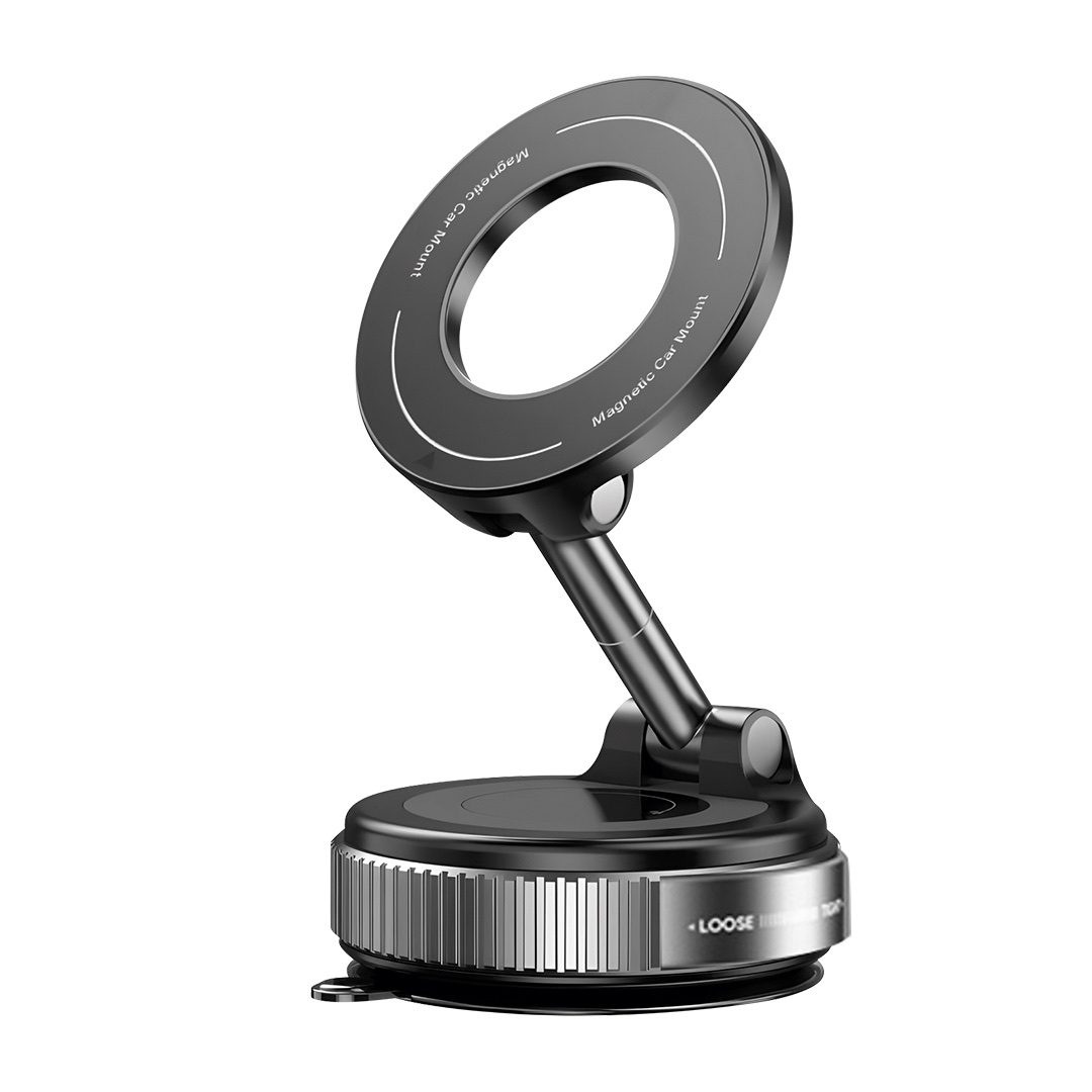 RT-A1 多功能车载手机支架桌面家居通用可折叠真空吸盘磁吸手机.