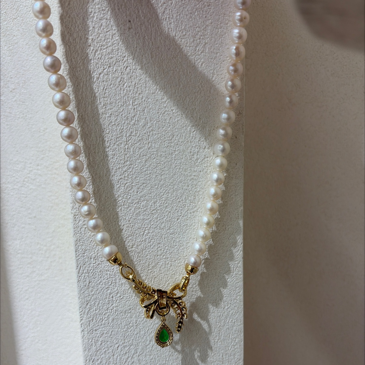 优雅珍珠毛衣项链女挂绳首饰经典款简约时尚百搭礼物产品图