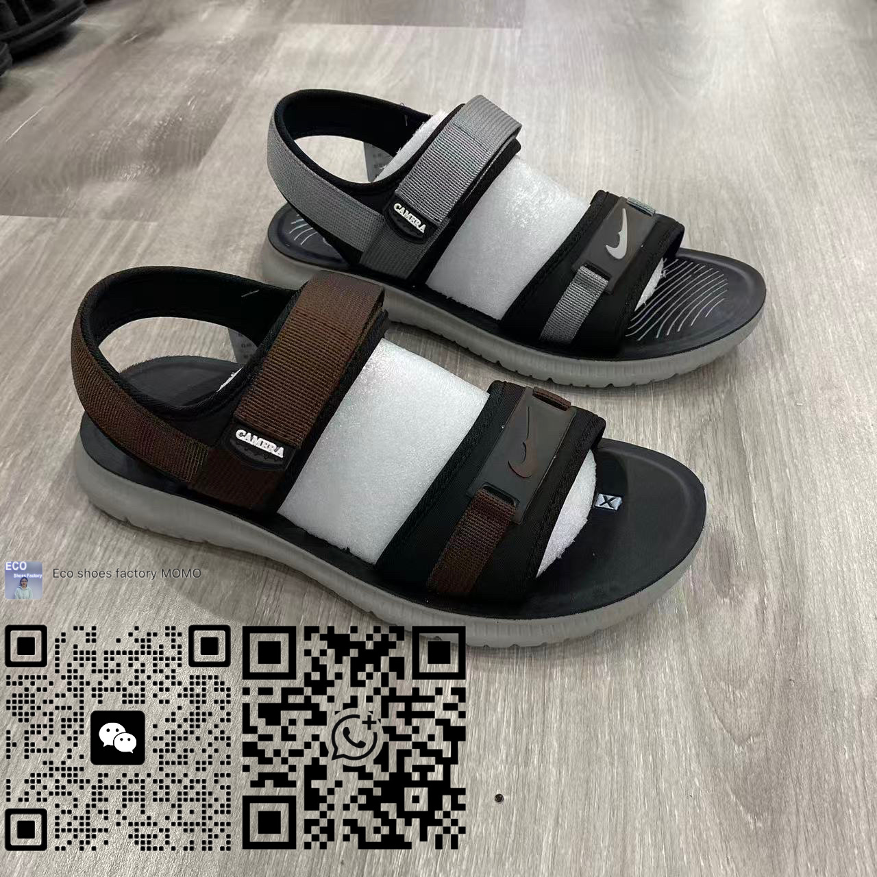 men beach shoes sandals slippers comfortable casual breathable men slippers details Picture