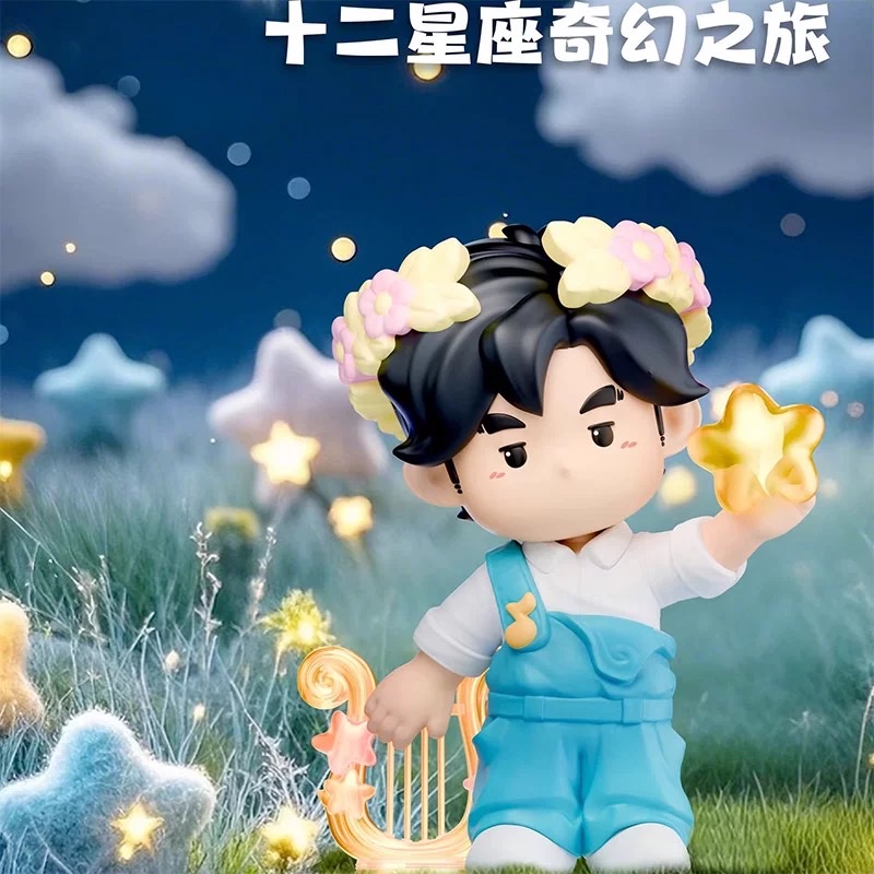 Jay Chou's official authorized peripheral products, the "12 Zodiac Signs Adventure Journey" series blind box, trendy and creative figurines, car desktop ornaments Specification image