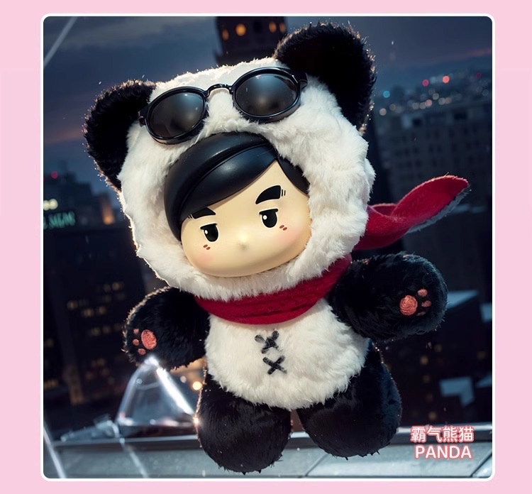 Officially authorized Jay Chou merchandise: Jay Chou's plush toy pendants, cute plush amusement park series ornaments, cute and fashionable figurines, plush pendants, plush toys for gifting detail image 11