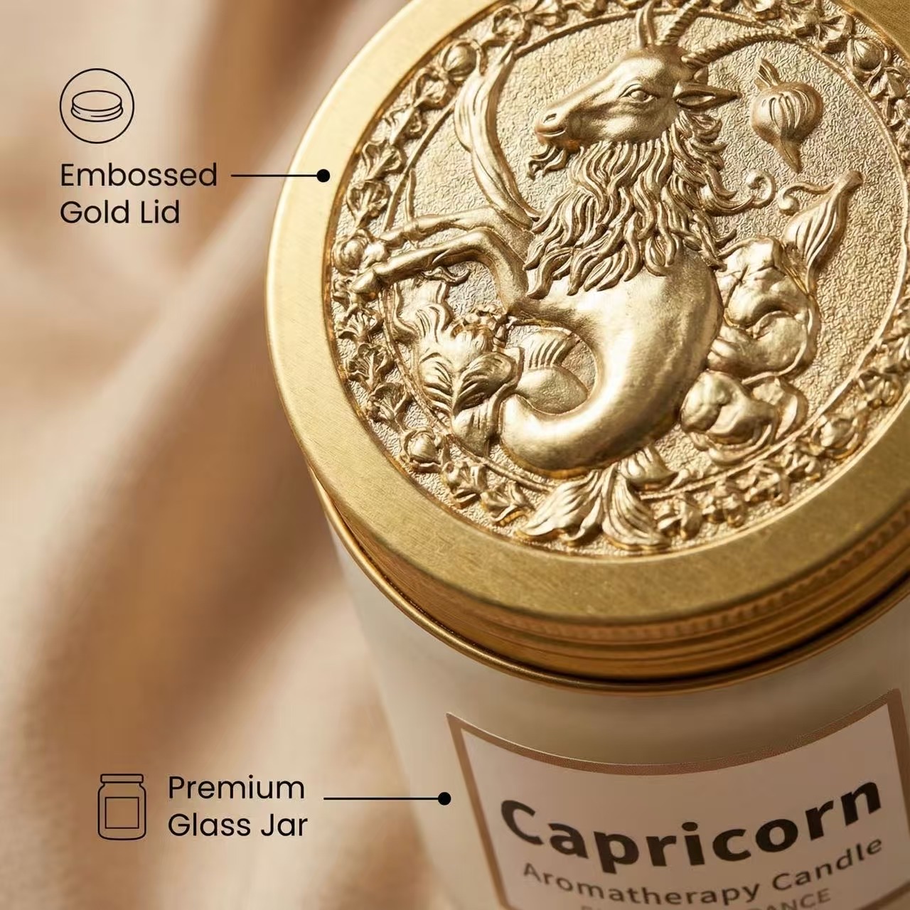 Twelve zodiac signs aromatherapy perfumes, aromatherapy candles, scented candles, long-lasting indoor fragrance, relaxing scent, household aromatherapy candles, decorative aromatherapy products detail image 5