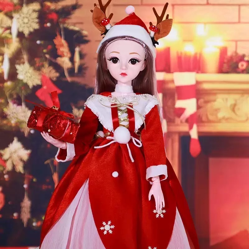 智能60cm芭比娃娃会唱歌讲故事眨眼睛洋娃娃白雪公主搪胶娃娃女孩生日礼物详情图12