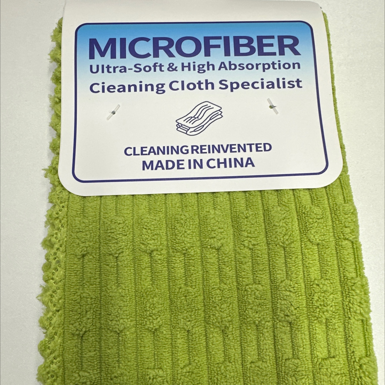 百洁布洗碗布棉质厨房抹布多用毛巾家用清洁布涤锦竹节绒3片25*25