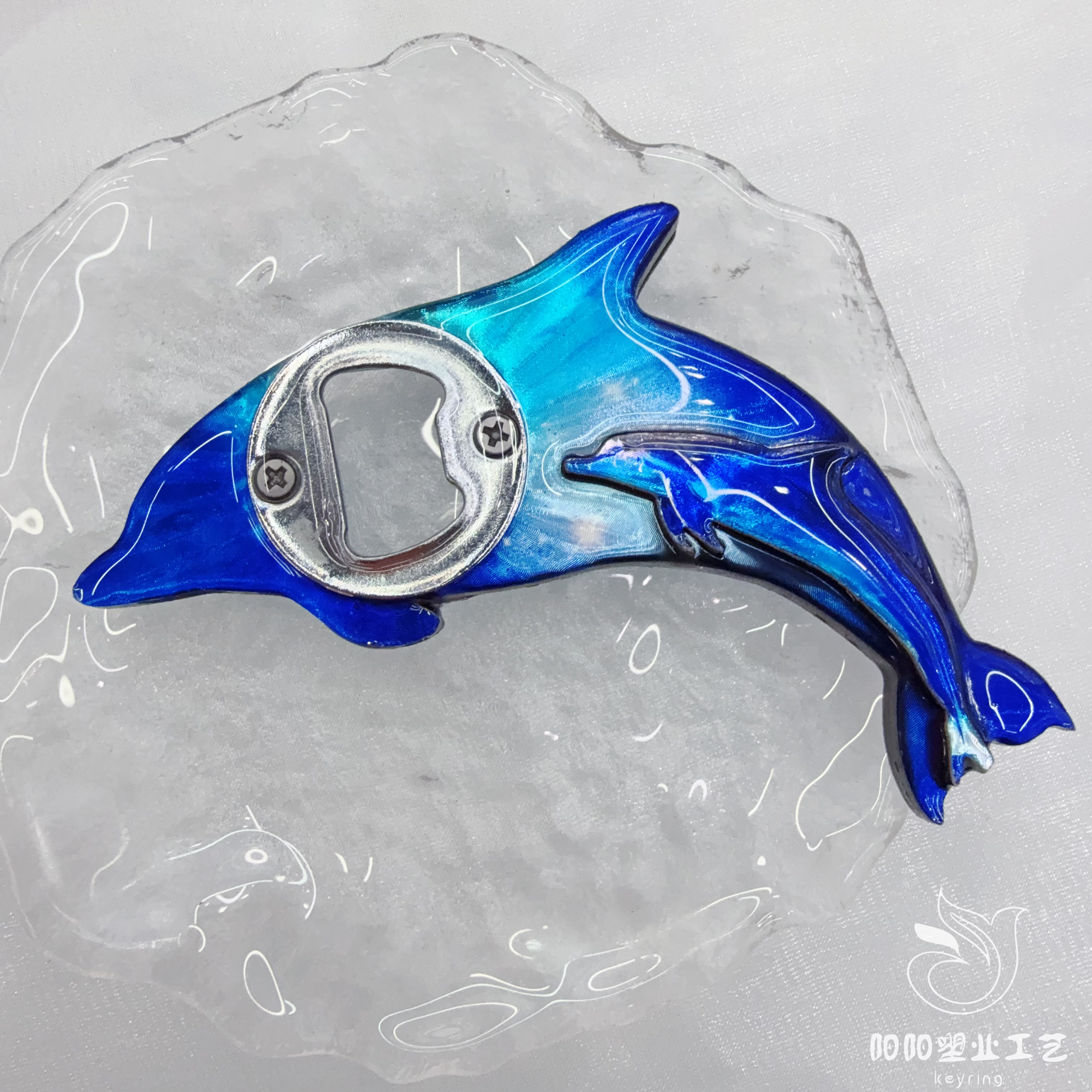 Creative island tourism, three-dimensional ocean-style tourist souvenirs, magnet fridge magnets, decorative handicrafts, bottle openers, blind box ornaments, blind box ornaments, Crazy Animal city, ceramic cups Specification drawing