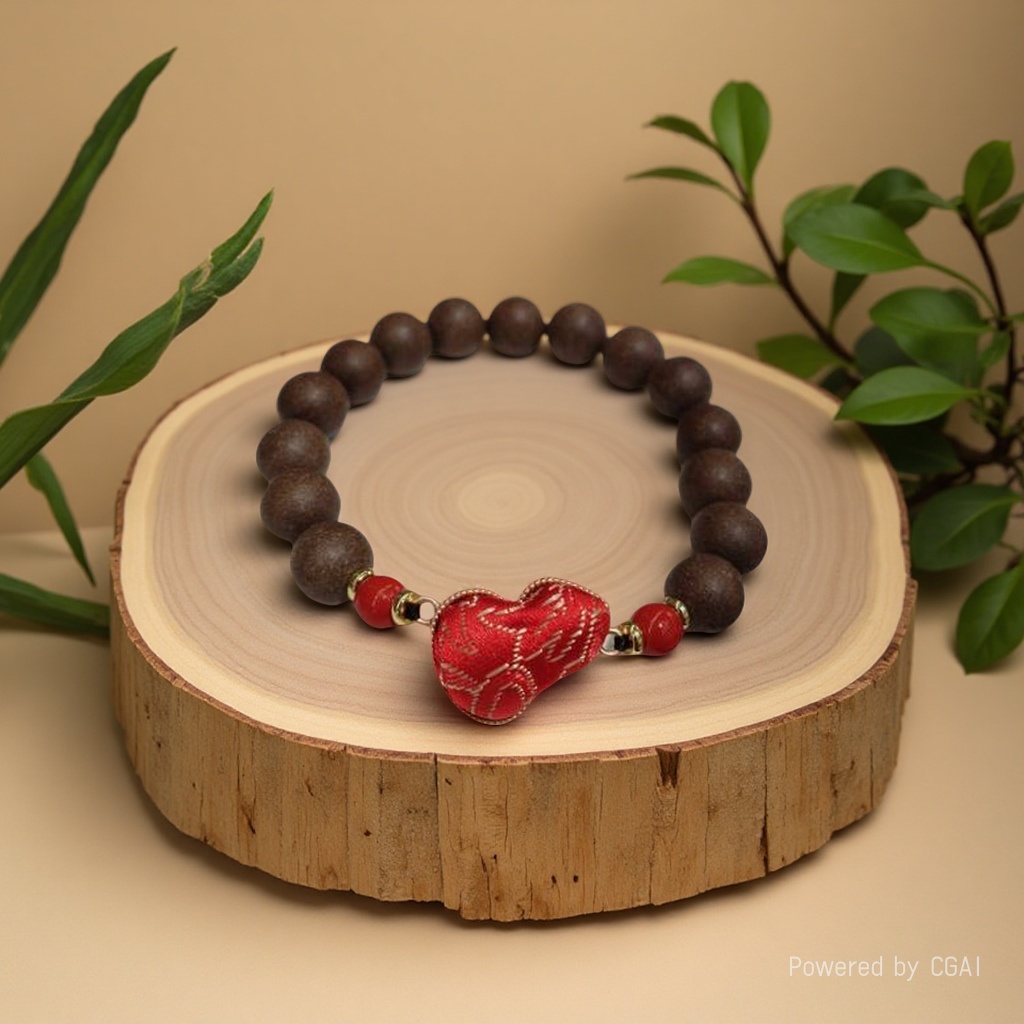 非遗宋锦国风手串文玩手饰中药合香手串时尚手链福禄双全健康手串