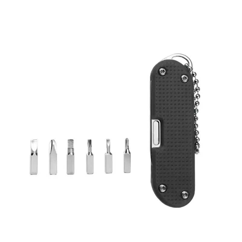 Multi-functional knife, folding knife, EDC keychain tool, screw screwdriver, multi-purpose, unboxing, portable for outdoor use Application Scenario