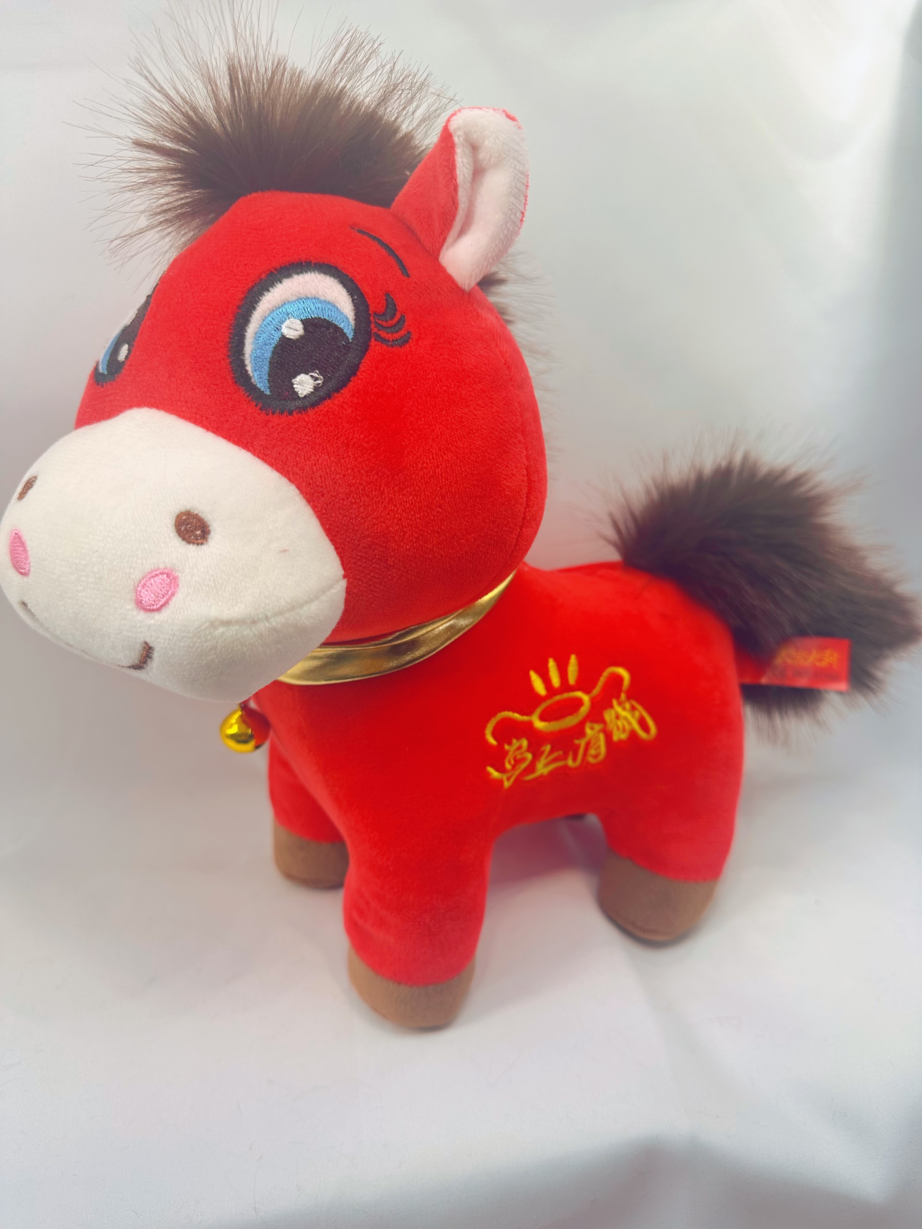 2026新年吉详物马上有钱哭哭马上班马笑笑马牛马逆袭马新年招财纳福伴手礼毛绒玩具玩偶