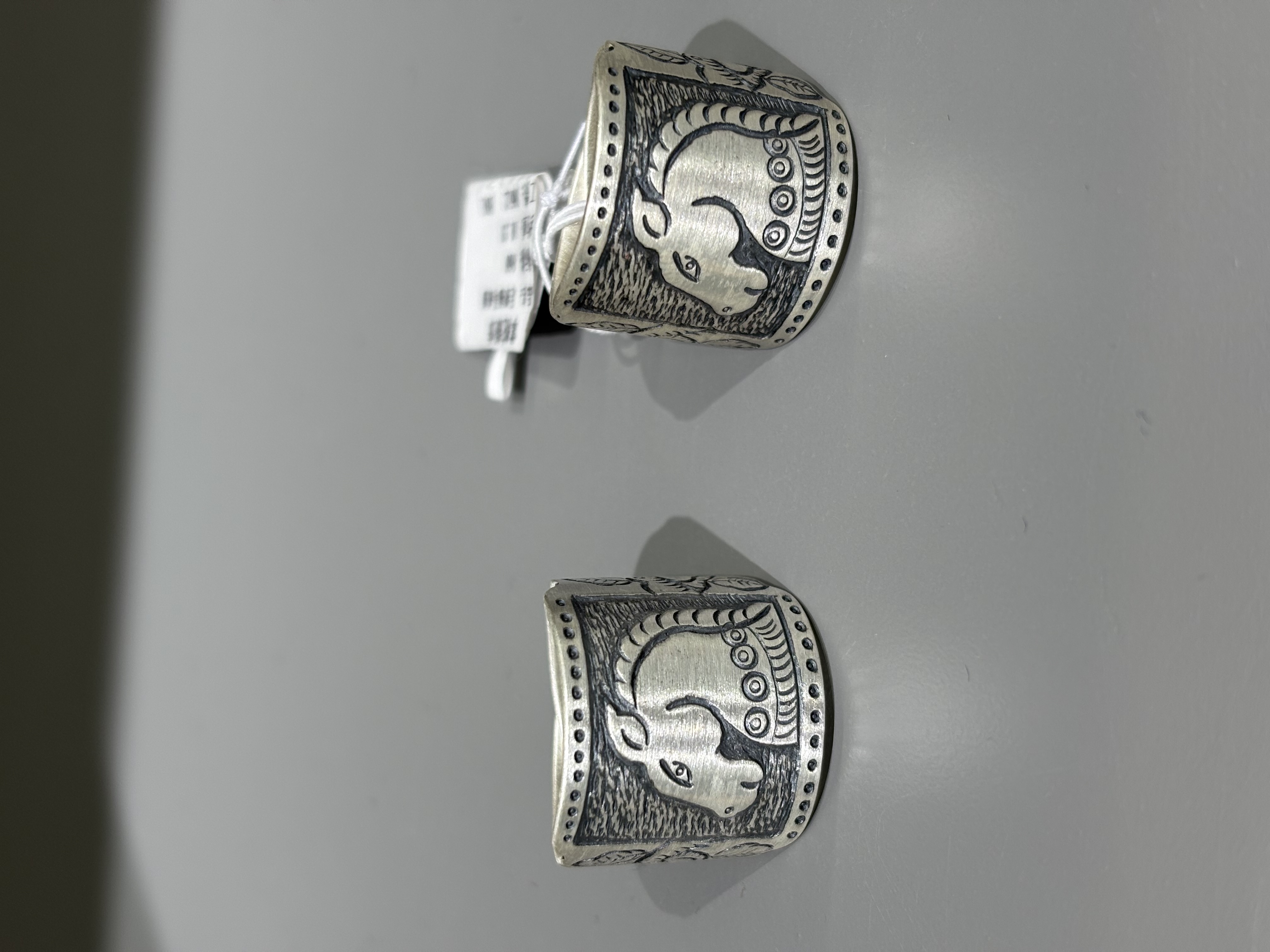 足银999马年手饰戒指礼物赠送男女通用情侣戒指