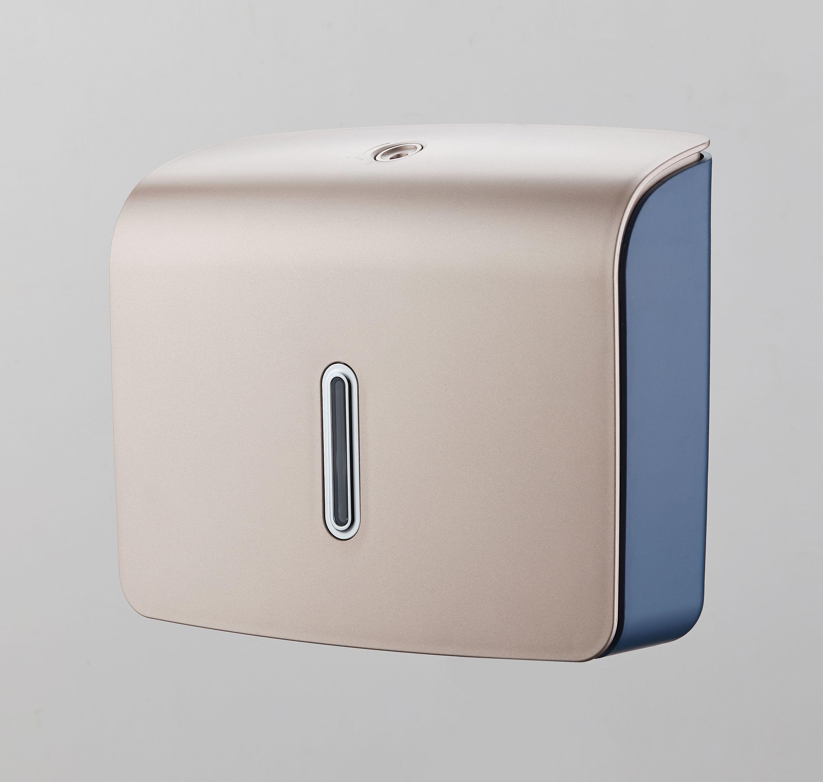 圣洁壁挂式擦手纸盒酒店家用厨房抽纸盒洗手间免打孔擦手纸巾架大容量塑料