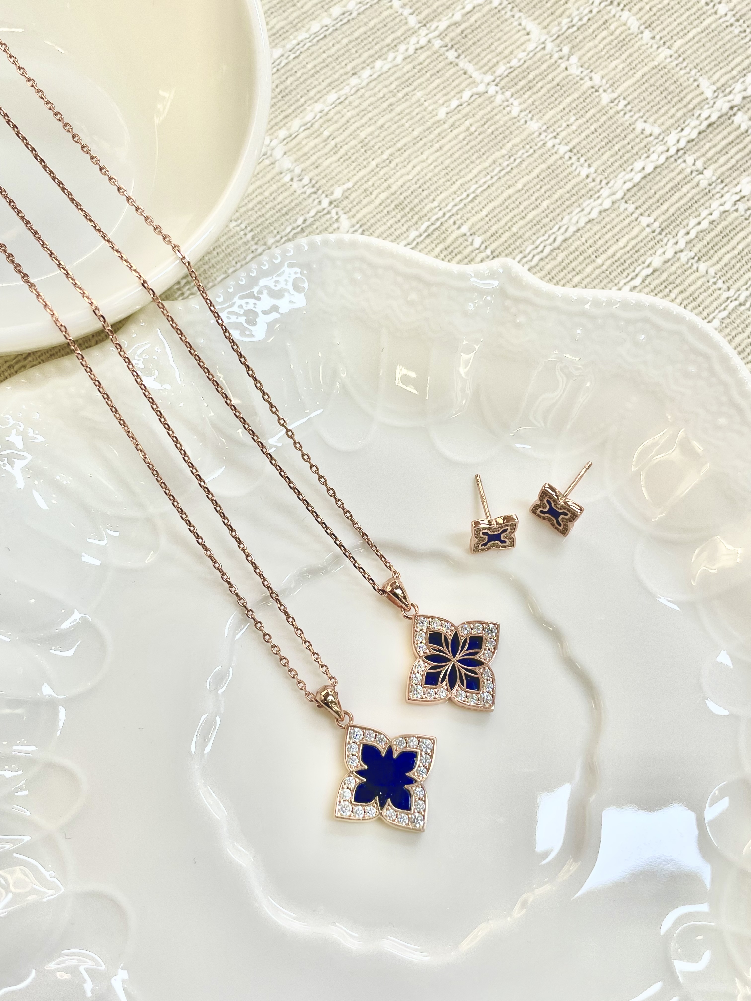 【 NOLYN】 The Fei series Gusu Xuan necklace accessory features a light luxury design, exquisite new collarbone chain, and a high-end look Item Picture
