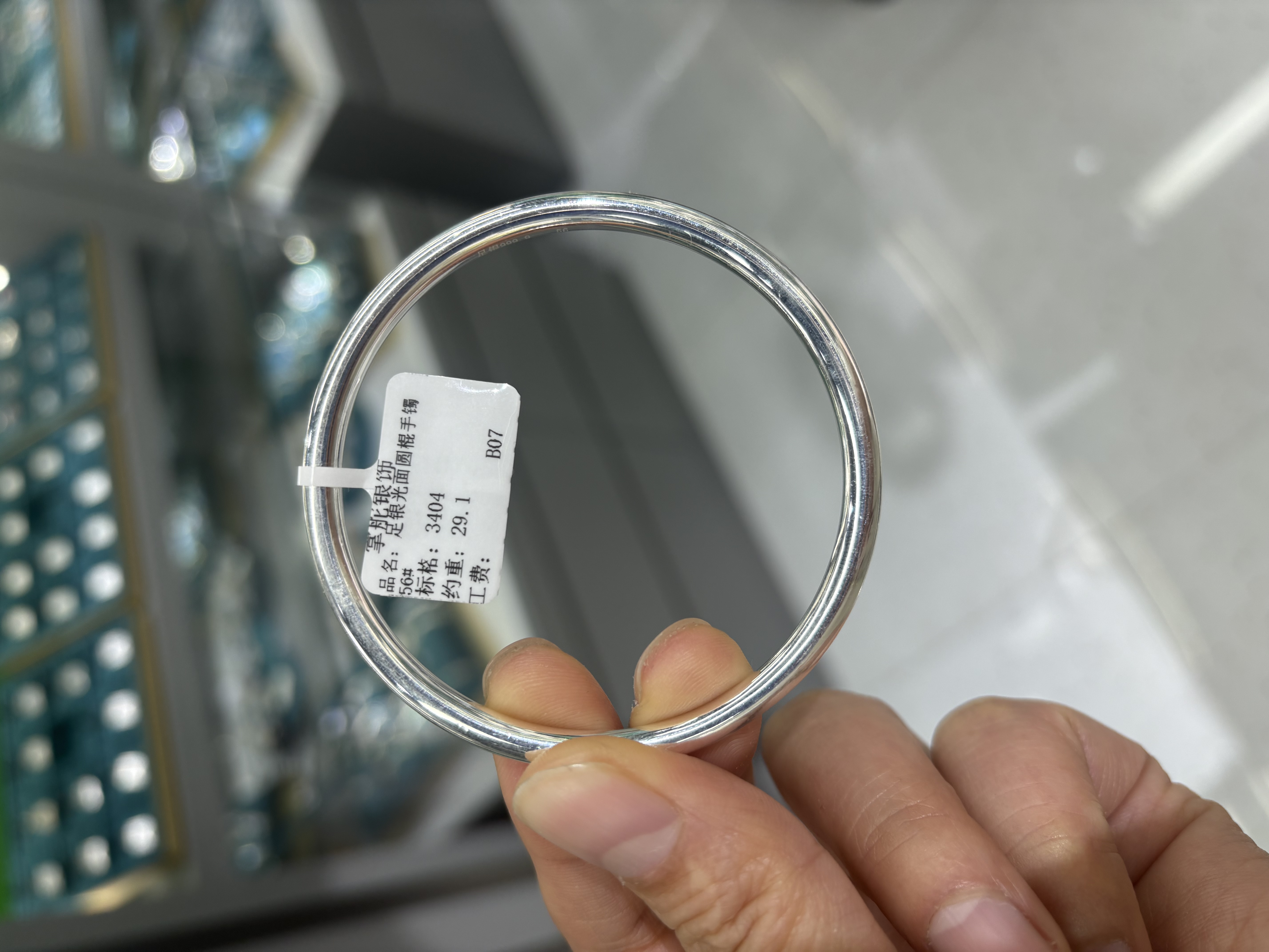 掌舵银饰手镯足银银镯子999首饰品时尚简约百搭女款饰品细节图