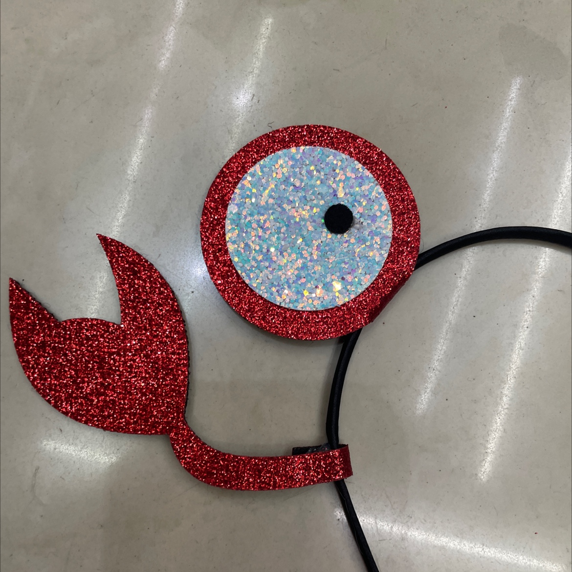 宝宝卡通头饰儿童螃蟹玩具儿童发饰多功能宝宝头饰配饰适用母婴儿童用品拍照神器产品图