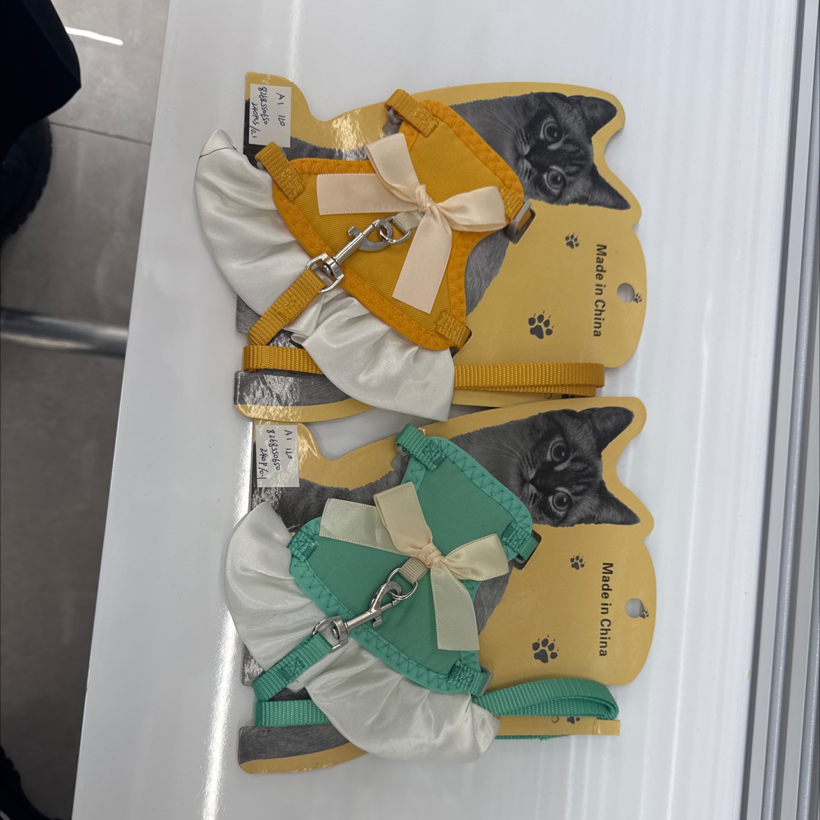 天使翅膀猫咪胸背牵引绳 | 蝴蝶结遛猫绳 猫狗通用防挣脱项链 宠物项圈用品 宠物用品 宠物配饰饰品 宠物用品 宠物项圈