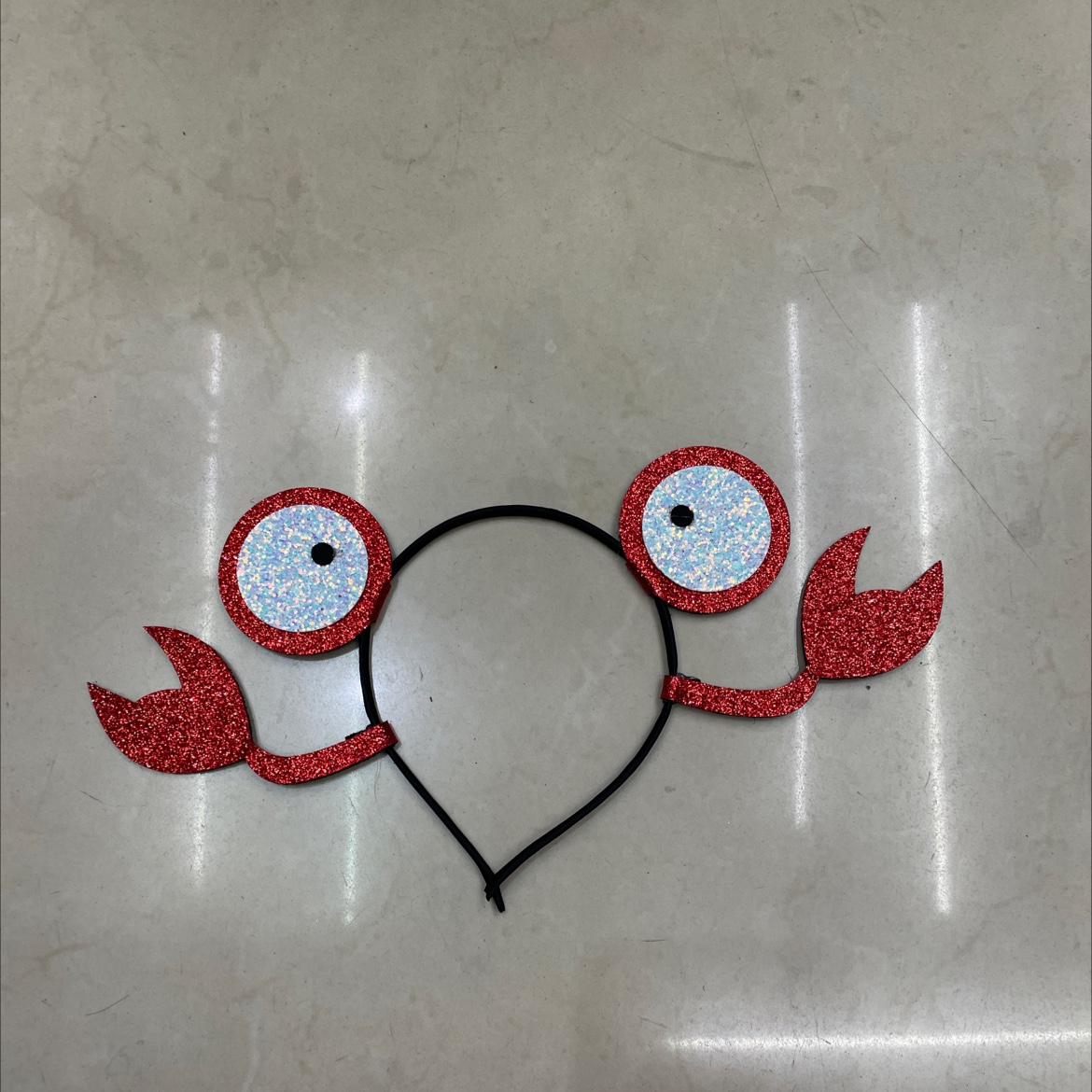 宝宝卡通头饰儿童螃蟹玩具儿童发饰多功能宝宝头饰配饰适用母婴儿童用品拍照神器详情图2