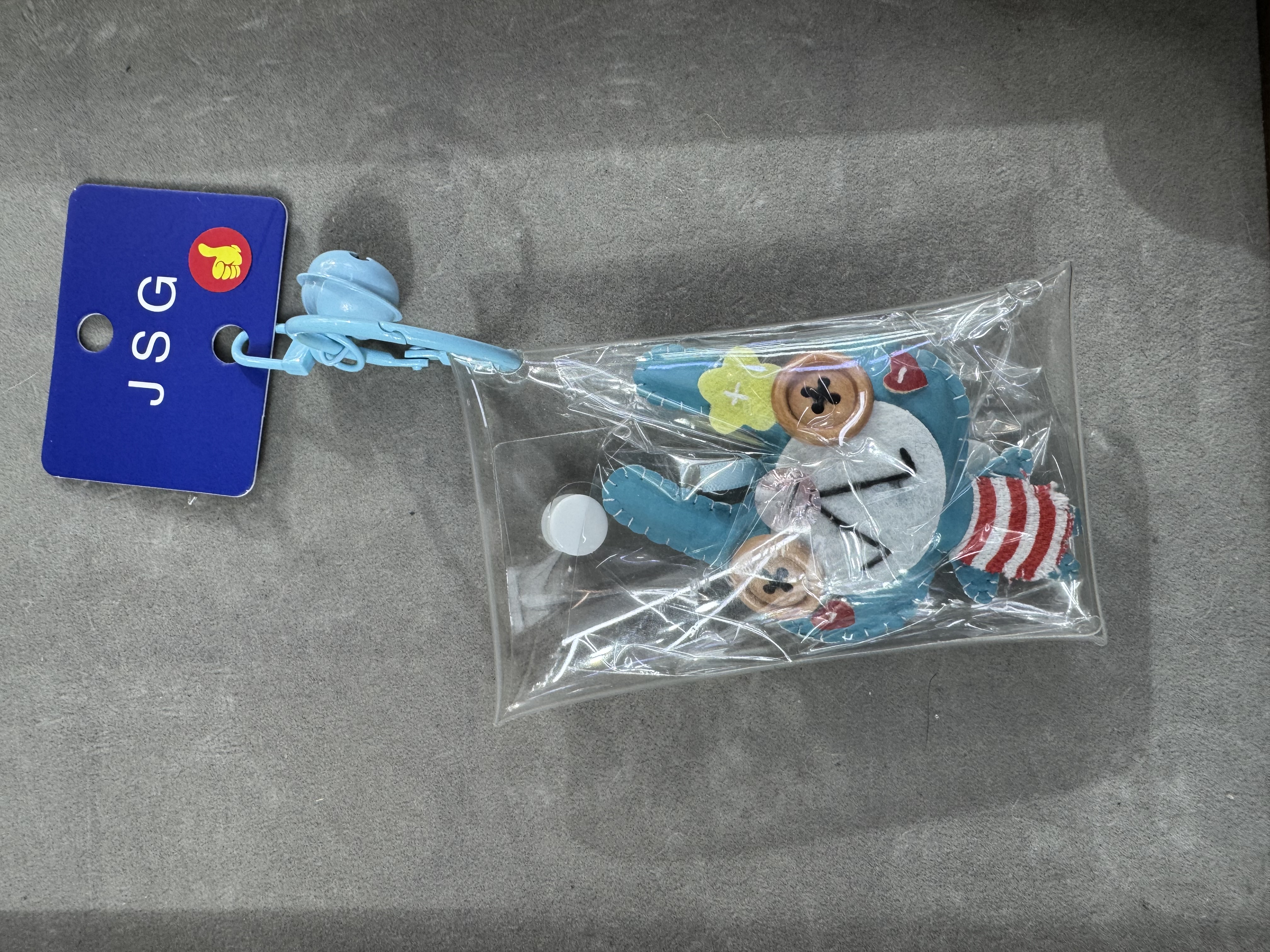 纯手工钥匙扣蓝色小白兔钥匙扣详情图8