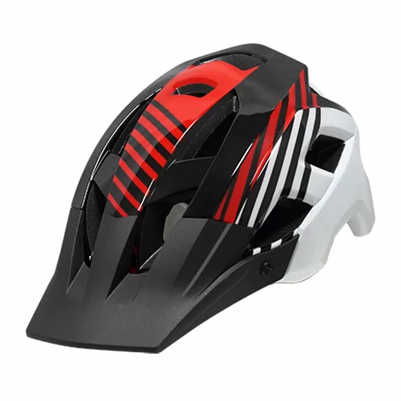 Mountain bike large brim riding helmet, bicycle helmet, adult helmet, one-piece molded bicycle riding helmet, road bike unisex riding helmet, helmet for men and women, personalized for all four seasons