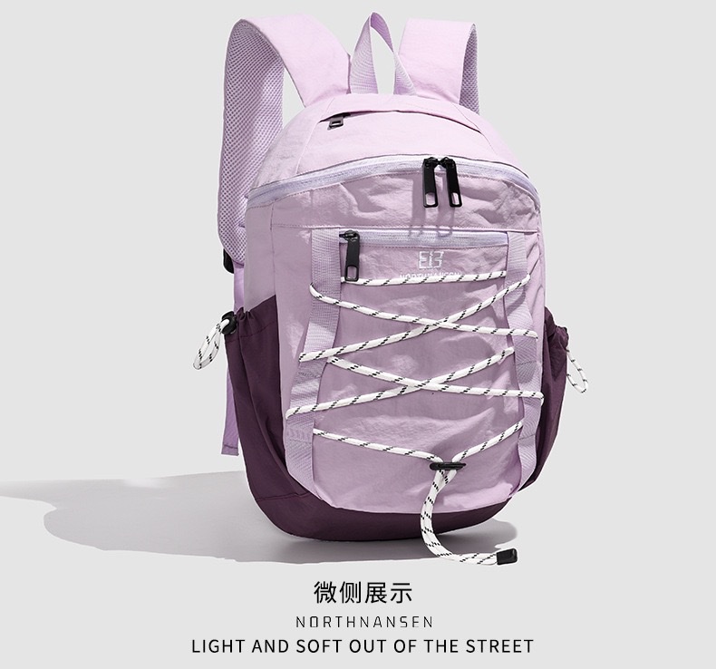 New large-capacity Oxford fabric backpack for cross-border outdoor hiking and mountain climbing, college students' leisure travel bag, men's and women's same style cycling backpack detail image 6