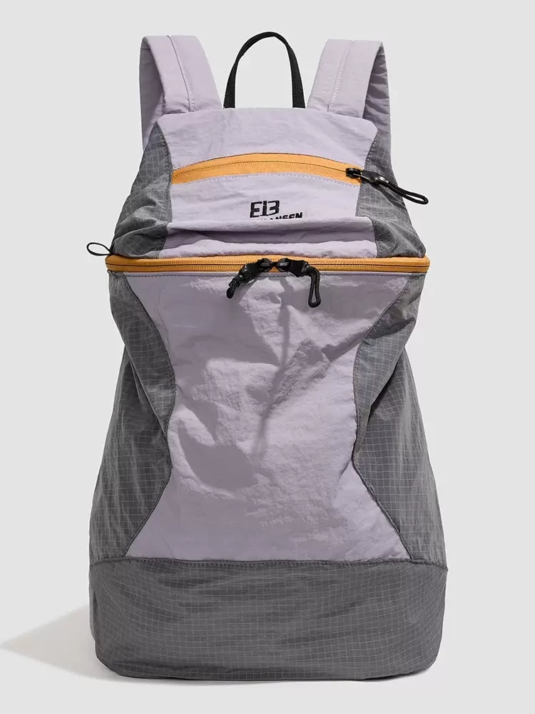 Hiking bag, sports outdoor backpack, large-capacity dopamine, leisure travel backpack, student schoolbag, cycling backpack, men's and women's styles, unisplendour Specification image