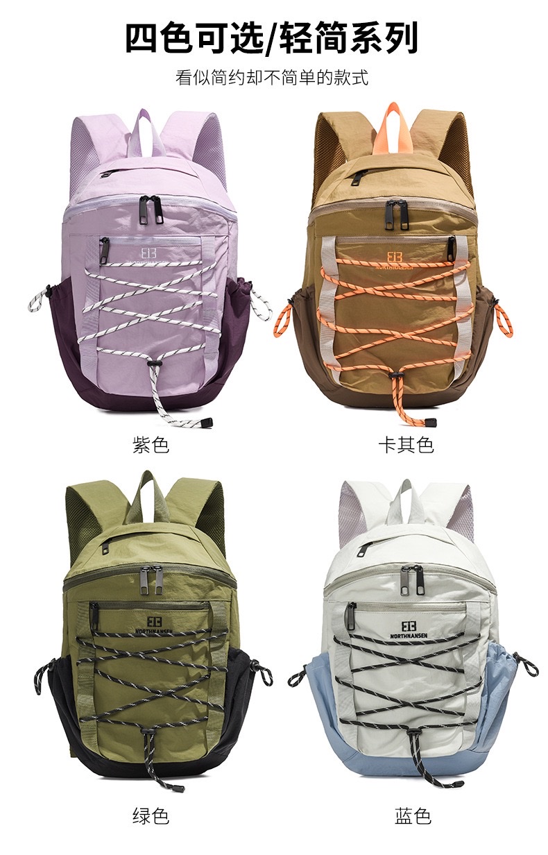 New large-capacity Oxford fabric backpack for cross-border outdoor hiking and mountain climbing, college students' leisure travel bag, men's and women's same style cycling backpack detail image 2