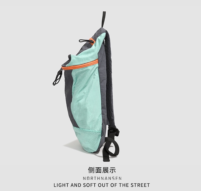 Hiking bag, sports outdoor backpack, large-capacity dopamine, leisure travel backpack, student schoolbag, cycling backpack, men's and women's styles, unisplendour detail image 6