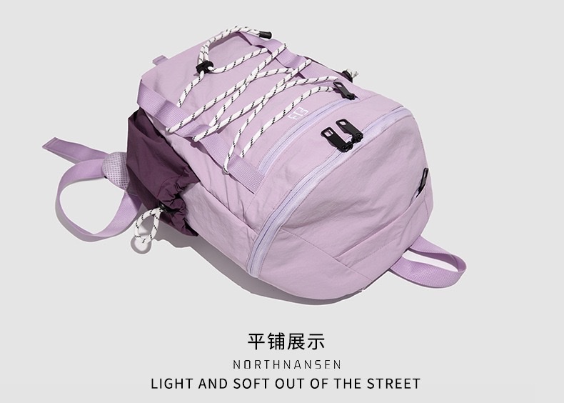 New large-capacity Oxford fabric backpack for cross-border outdoor hiking and mountain climbing, college students' leisure travel bag, men's and women's same style cycling backpack detail image 10