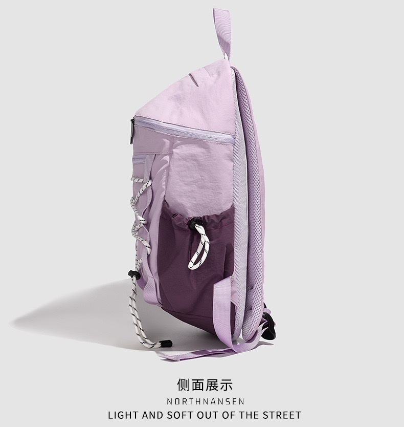 New large-capacity Oxford fabric backpack for cross-border outdoor hiking and mountain climbing, college students' leisure travel bag, men's and women's same style cycling backpack detail image 7