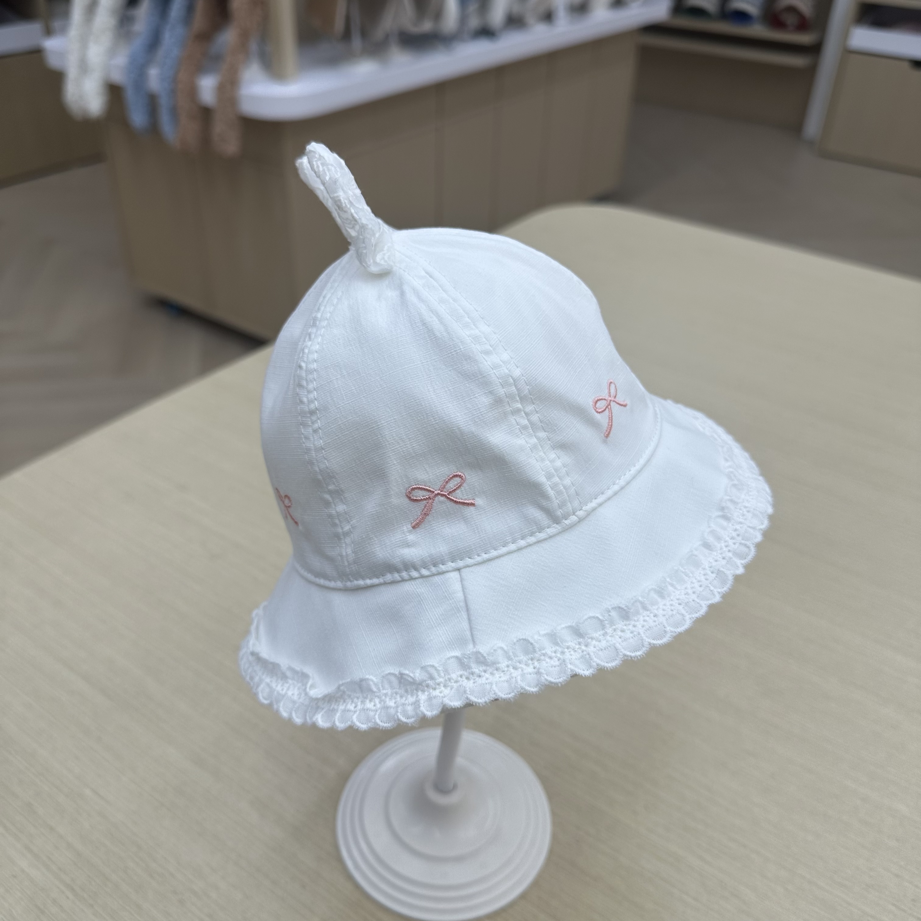 Baby hats, basin hats, fisherman hats, baby girl hats and children's hats for spring and summer from June to December details Picture