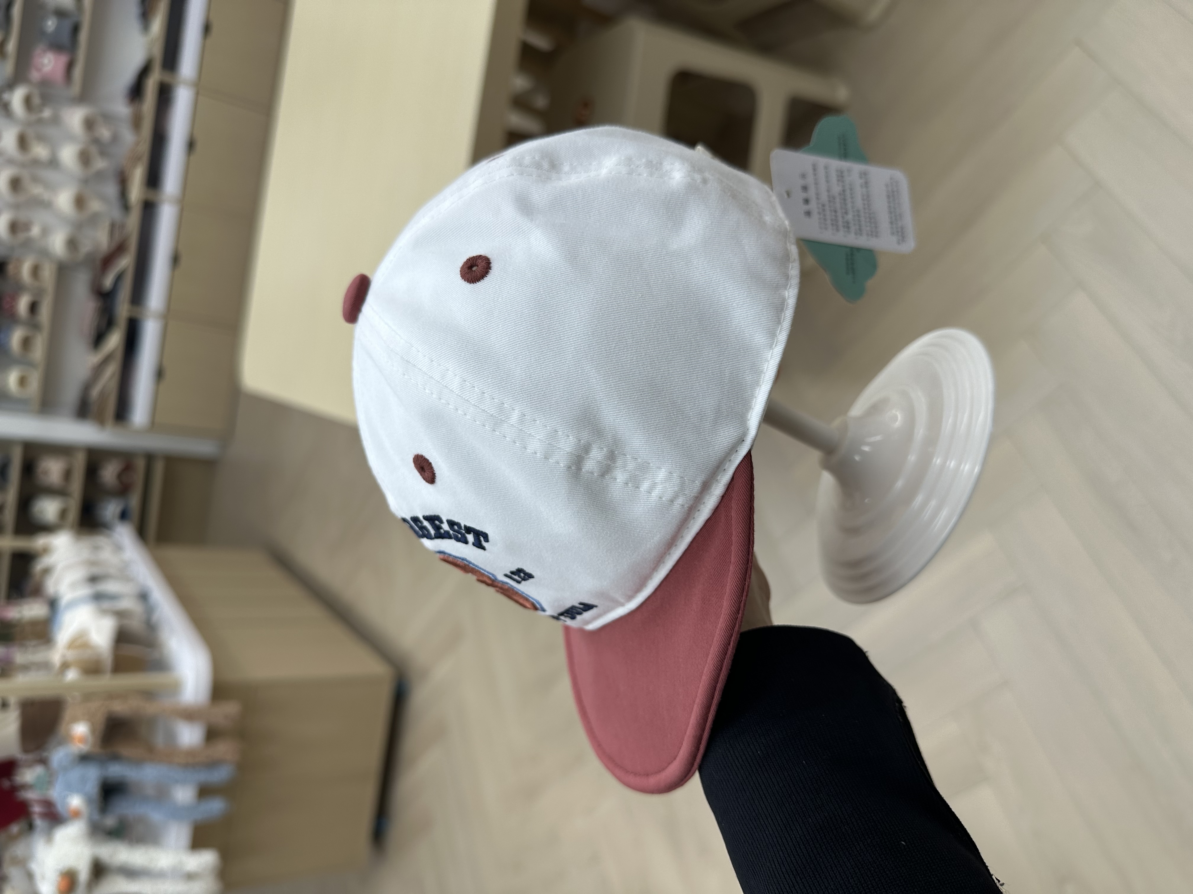Suitable for 1-2 years old, soft brim hats for spring and summer, children's hats, baby hats details Picture