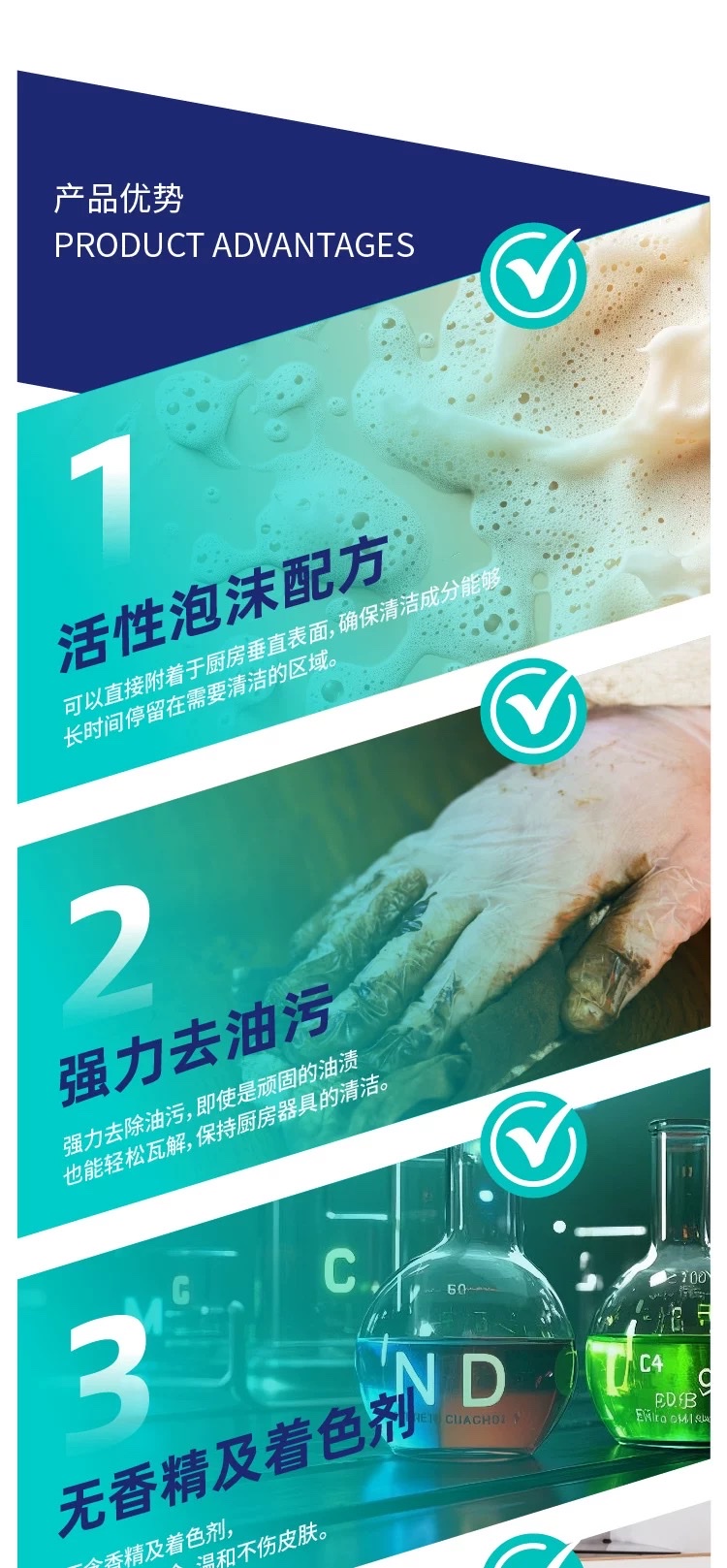 德国贝克曼博士厨房重油污清洁剂油烟机清洗剂强力去重油污净500毫升详情图9