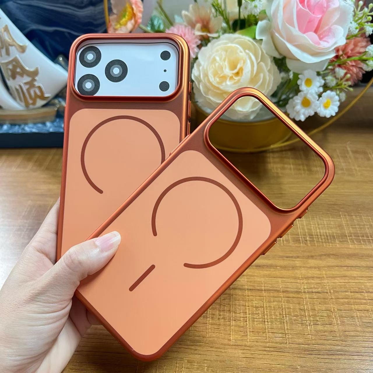 2026新款跨境适用苹果12-iPhone17promax手机壳苹果16PRO磁吸透明PC硬壳保护套