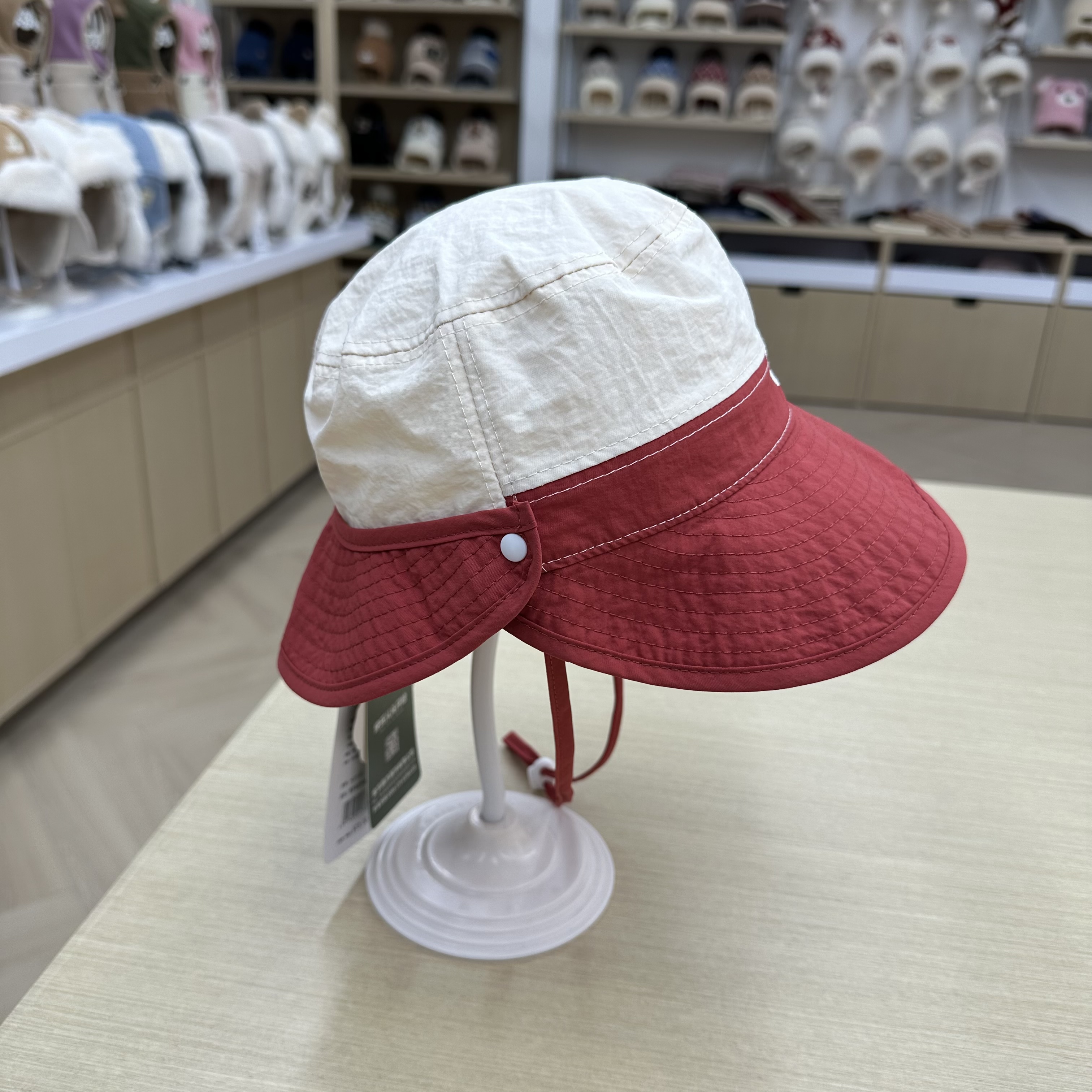 Sun hats suitable for children aged 5 to 15 Specification drawing